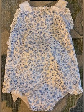 The Beaufort Bonnet Company Greenbriar Garden Sisi Sunsuit **Popular Rare**